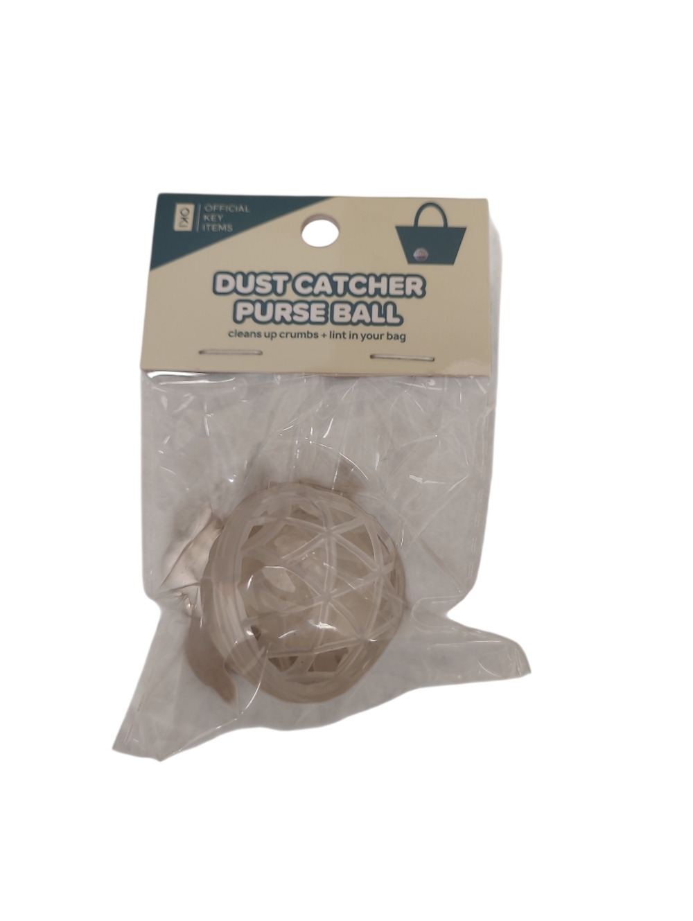 💗 Dust Catcher Purse Ball - Beige